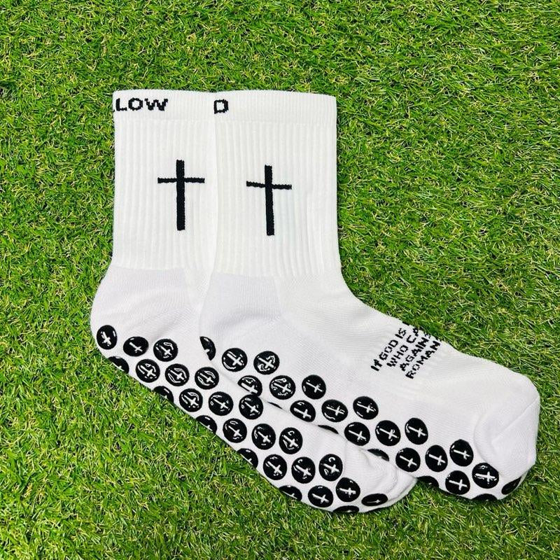 Cross Grip Socks - Men'S Socks and Kids' Socks, 3-4 Day USA Shipping, Comfortable Fit