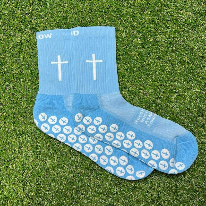 Cross Grip Socks - Men'S Socks and Kids' Socks, 3-4 Day USA Shipping, Comfortable Fit