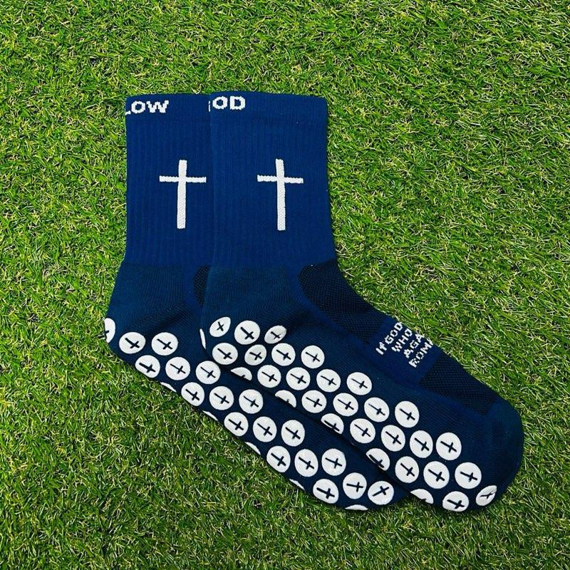 Cross Grip Socks - Men'S Socks and Kids' Socks, 3-4 Day USA Shipping, Comfortable Fit