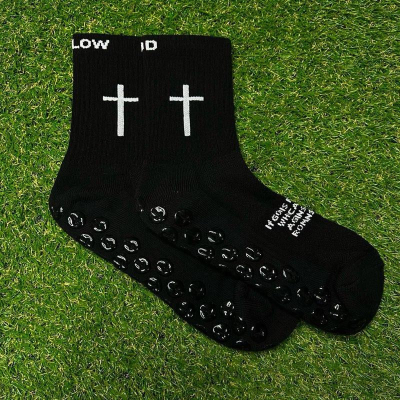 Cross Grip Socks - Men'S Socks and Kids' Socks, 3-4 Day USA Shipping, Comfortable Fit