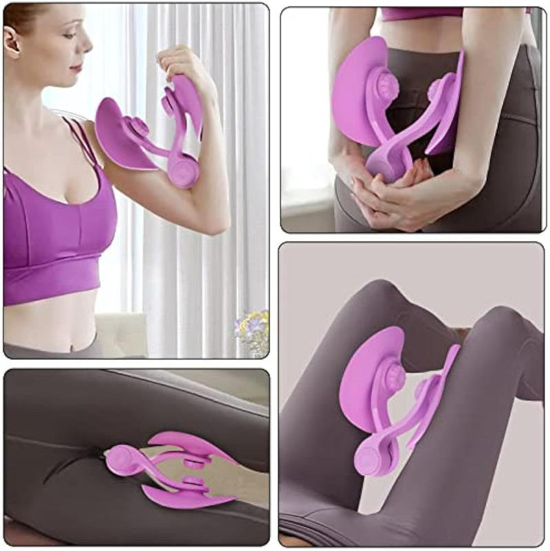 Thigh Master, Kegel Exercise Products for Women, Exerciser for Women Pelvic Floor Muscle Strengthening, Thigh Leg Exercise, Exerciserbuttock Shaping, Postnatal Rehabilitation Home Workout Equipment Stretching Gear
