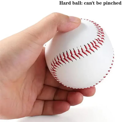 1PC Baseball No. 9 Softball Hardball Softball Craft Ball Sports Products White Safe Kids Men'S Baseball Sports Training Standard