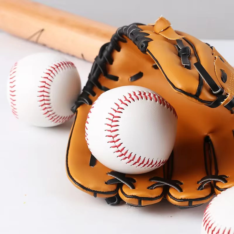 1PC Baseball No. 9 Softball Hardball Softball Craft Ball Sports Products White Safe Kids Men'S Baseball Sports Training Standard