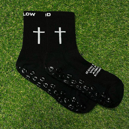 Cross Grip Socks - Men'S Socks and Kids' Socks, 3-4 Day USA Shipping, Comfortable Fit